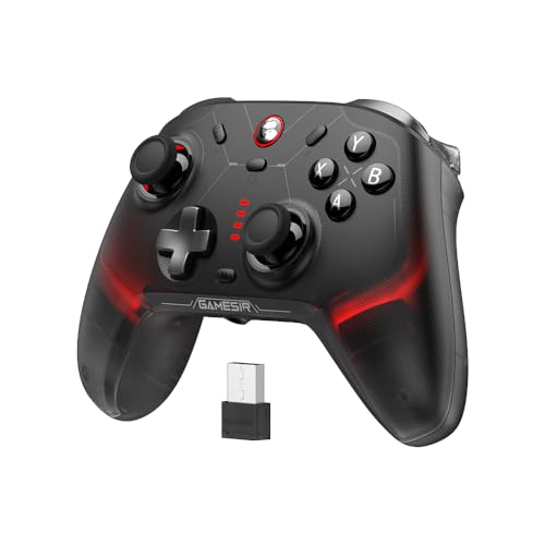GameSir Cyclone2 TMR Gamepad TMR Hall Stick Gamepad con doble Hall Trigger/Micro Trigger Mando de juegos para Switch, Android, iOS, PC y Steam con teclas macro Negro
