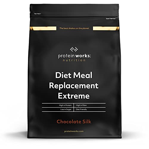 THE PROTEIN WORKS Substitutivo de refeições extremas, chocolate macio, comida nutricionalmente completa, vitaminas potenciadoras do sistema imunitário, The Protein Works, 1000 g