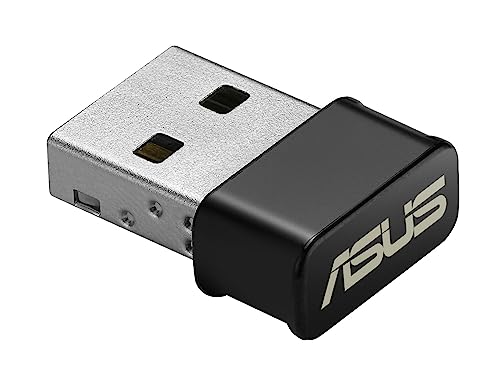 ASUS USB-AC53 Nano Adaptador sem fios USB (Wi-F, Dual-Band AC1200, MU-MIMO)