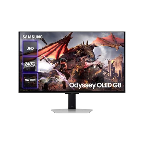 Samsung 2160, 16:9, 240 Hz, 0,03 ms, FreeSync Premium Pro, antirreflexos, modo Eye Saver, Flicker Free, prateado, versão 2024