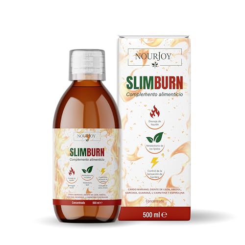 Nourjoy Detox Drenante potente rápido e eficaz Muyer | Cardo mariano dente-de-leão Garcinia Cambogia Guaraná | Diuréticos de retenção de líquidos 500 ml Made in Italy