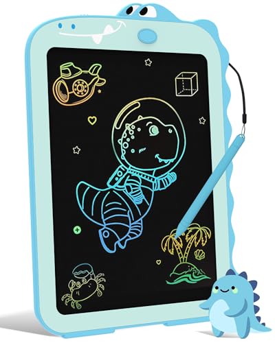 Ardósia mágica infantil tablet escrita crianças: Jogos educativos dinossauros brinquedos crianças 2 3 4 5 6 anos presente menina menino original tablet para desenhar digital pintar crianças 8,5