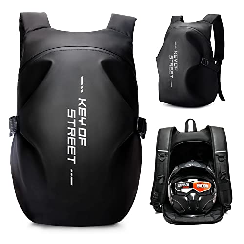 Mochilas de motocicleta para homens, mochila impermeável para capacete, acessórios de motocicleta, malas para laptop, mochilas de viagem, mochilas escolares para estudantes