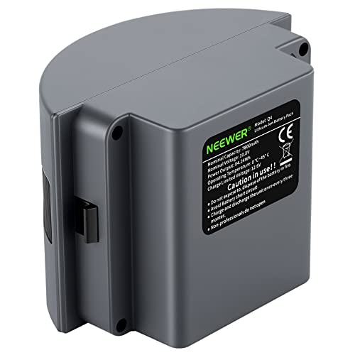 Neewer Bateria Li-Ion bateria de substituição recarregável de alta capacidade para Flash Q300, visão 4, ML300 Flash Strobe para estudo ao ar livre