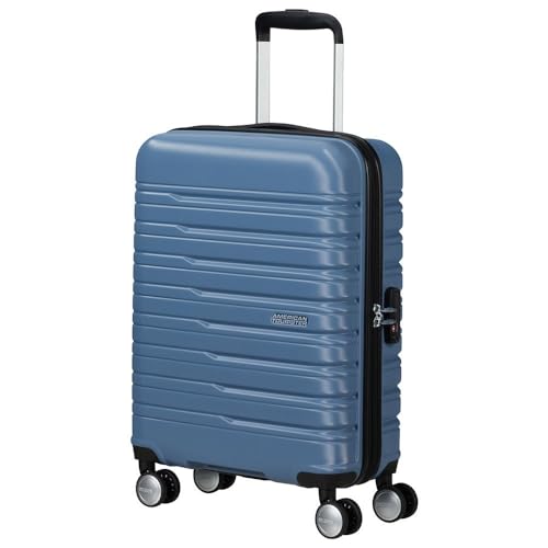 American Tourister Flashline Spinner S Bagagem de mão, Azul (Coronet Blue), Spinner P