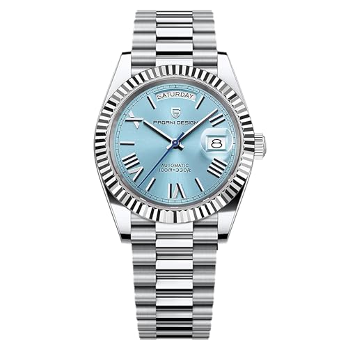 Pagani Design DD40 1783 Relógio de cavalheiro automático NH36A calibre AR cristal de safira relógio mecânico de luxo para cavalheiro 10 bar resistente à água.