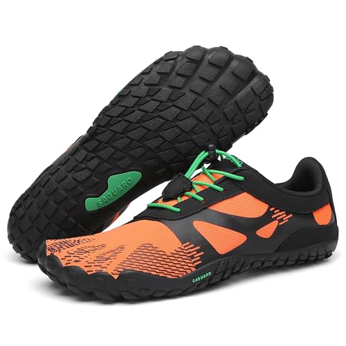 SAGUARO Sapatilhas minimalistas homem sapatilhas de Trail Running mulher sapato escalço
