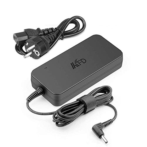 KFD Adaptador de carregador portátil para MSI GL62M 7REX GT683R P65 WT60 PS42 GT70 19,5 V 9,23A 19 V alimentador Asus 180W GS65 GS66 GF62 GF72 GF60 GL62-62M GL77 2 GE62 GE72 GE60-70 GS70 GE63 GS73-75