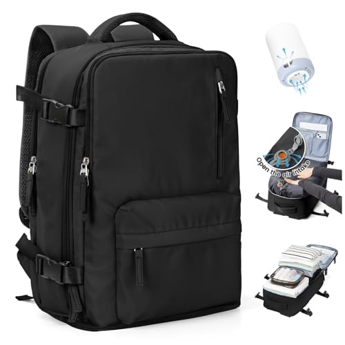 SZLX Mochila a vácuo com bomba mochila viagem cabine avião 40 x 20 x 25 mulher Ryanair bagagem de mão 40 x 30 x 20 Ryanair malas de viagem 45 x 36 x 20 Easyjet mala portátil 14 polegadas homem com