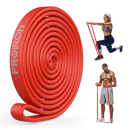 PROIRON Banda elástica de resistência - borracha dominada natural de borracha para alongamento, elevação de potência, ioga, pilates