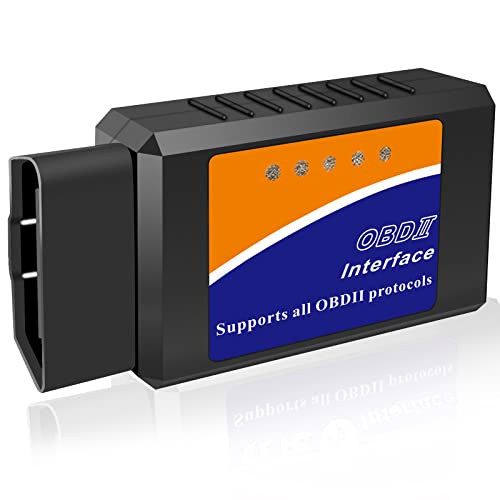 OBD2 Bluetooth Diagnóstico OBD leitor de carro scanner com Android Windows, Bluetooth OBD2 adaptador diagnóstico para todos os veículos de protocolo OBDII