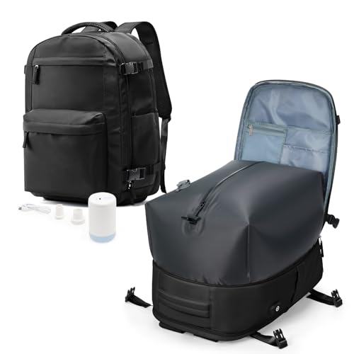 SZLX Mochila a vácuo com bomba mochila viagem cabine avião 40 x 20 x 25 mulher Ryanair bagagem de mão 40 x 30 x 20 Ryanair malas de viagem 45 x 36 x 20 Easyjet mala portátil 14 polegadas homem com