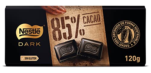 NESTLÉ DARK Tablet 85% cacau 120 g, conjunto de 25