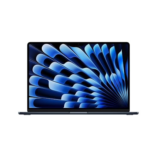 Apple 2025 MacBook Air de 15 polegadas com chip M4: projetado para Apple Intelligence, ecrã líquido com ecrã Retina de 15,3 polegadas, 24 GB de memória unificada, 512 GB SSD, teclado espanhol;
