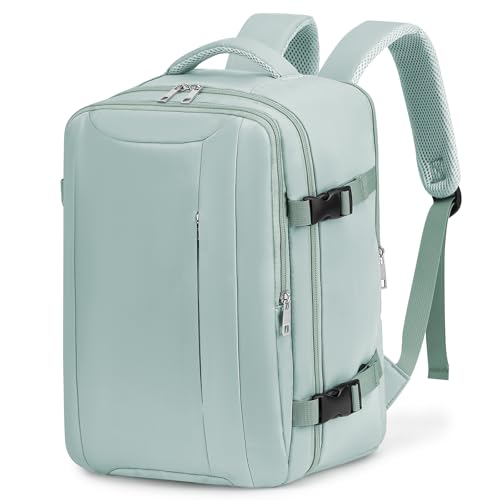 VMIKIV Mochila viagem cabine avion 40 x 20 x 25 mochila 40 x 30 x 20 bagagem de mão 45 x 36 x 20 com vários compartimentos e bolso anti-roubo para mulher e trabalho escolas