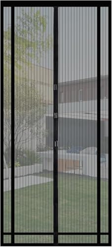 Sekey, Cortina Mosquiteira magnética para proteção contra insetos, ideal para porta de varanda, porta de terraço (pode ser cortada em altura e largura)