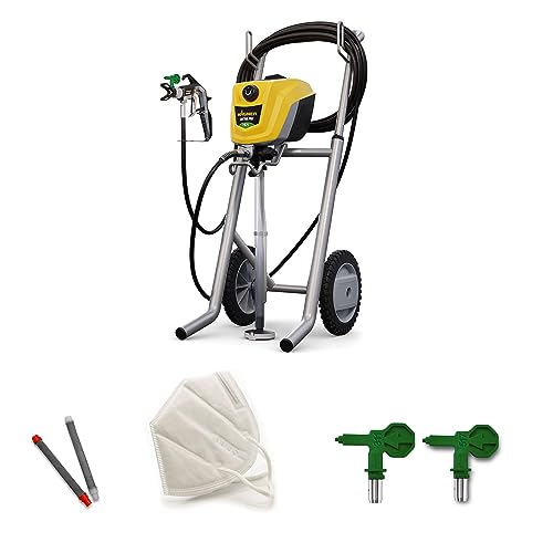 WAGNER Airless Pulverizador de pintura Control Pro 350M para tintas plásticas/látex, vernizes e esmaltes, 15 m²-2 min, regulação do ar de pressão, 110 bar, mangueira 15 m