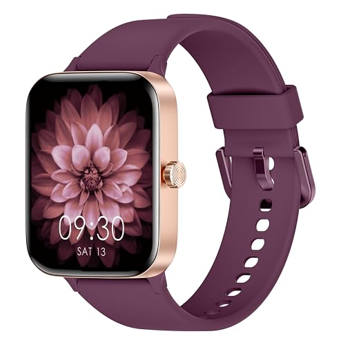 KIUVKAS Relógio inteligente mulher homem, 1,95" Smartwatch com funciún chamadas e lembrete de mensagem, Smart Watch com 140 modos de desporto, oxímetro monitorização do sono, para Android iOS