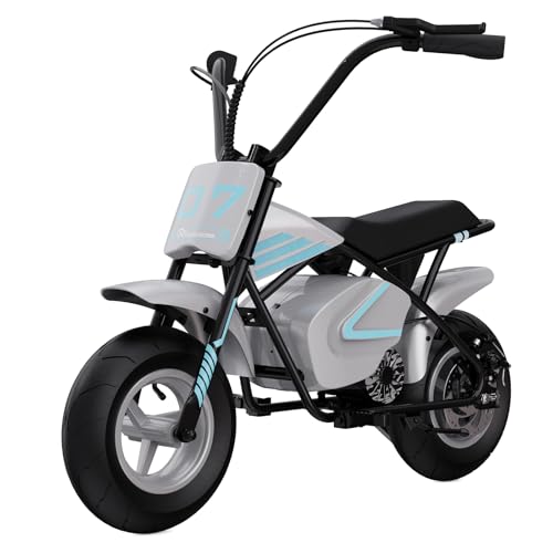 EVERCROSS EV07M Moto elétrica infantil com pneus de 11", velocidade de 20 km/h e autonomia de 10 km, adequada para crianças dos 3 aos 12 anos, meninos e meninas