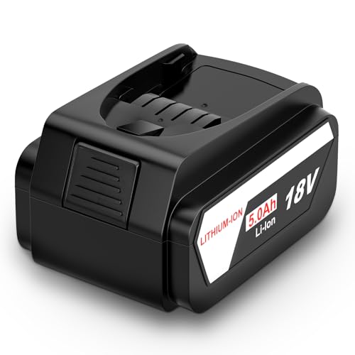 Substituição para Bosch 18 V bateria, bateria de 5,0 Ah Li-Ion para PBA PSR, bateria glória de 18 V, bateria de jardim, compatível com o sistema Bosch/Gloria/Gardena não compatível com Grinder