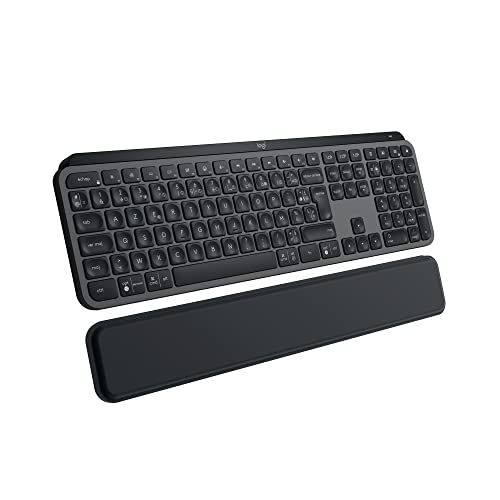Logitech MX Keys S Plus Grafite, disposição AZERTY francês