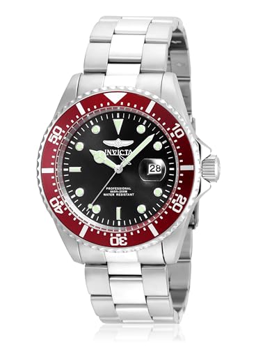 Invicta Pro Diver Relógio quartzo para homem em aço inoxidável - 43 mm