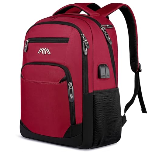 YAMTION Mochilas escolares juvenis homem mulher mochila portátil, mochila para computador portátil, mala escolar adolescente