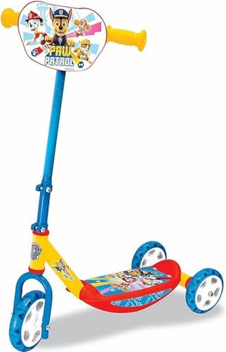 Smoby Patrulha Canina - skate de 3 rodas, máximo de 20 kg, regulável em altura, adequado a partir de 3 anos, multicolorido (7600750190)