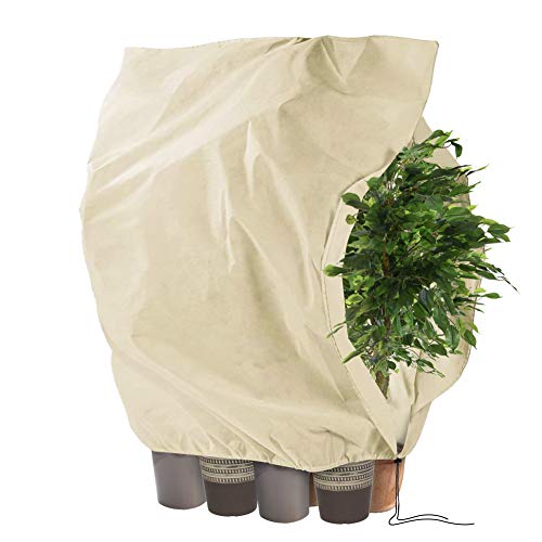 Tesmotor Capa para plantas, saco cobre plantas, cobertura para plantas proteção contra congelamento e neve para inverno 200 x 240 cm