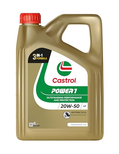 Castrol POWER1 4T 20W-50 óleo de moto 4L