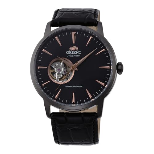Orient Relógio de vestir FAG02001B0, Preto, Clássico