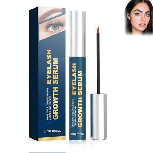 Serum Fadvan pestanas crescimento, tratamento fortalecedor e extensor para pestanas e sobrancelhas, com ingredientes naturais, para um mais grosso, mais completo, mais forte (5 ml)