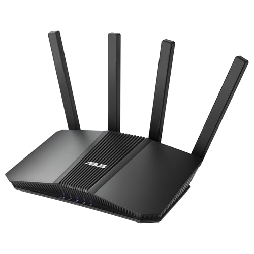 ASUS RT-BE58U Router extensível WiFi 7 AiMesh, 4K-QAM, MLO, WAN/LAN 2,5 G com deteção por IA, quatro portas 1G, segurança de rede comercial, controlo parental, IoT, rede infantil, VPP. N