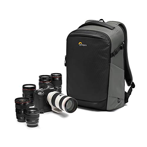 Lowepro Flipside BP 400 AW III Mochila para câmara sem espelho e DSLR - cinzento escuro - acesso posterior - acesso lateral - divisores ajustáveis - para câmaras como Sony TYYKL 7 - LP37353-PWW