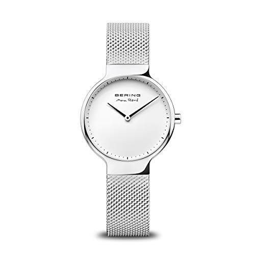 BERING Unisex Análoga Cuarzo Reloj de Pulsera de colección con Acero Inoxidable Pulsera und Cristal de Zafiro