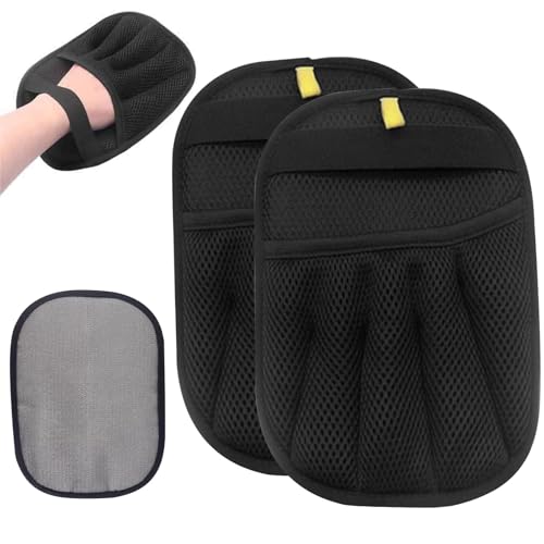 Torven Manopla remoção pelos animal de estimação - luva belvia pelos para gatos e cães, luva remove pelos animais de estimação de duplo Sided estática e reutilizáveis, para roupas/tapetes/sofás/cama