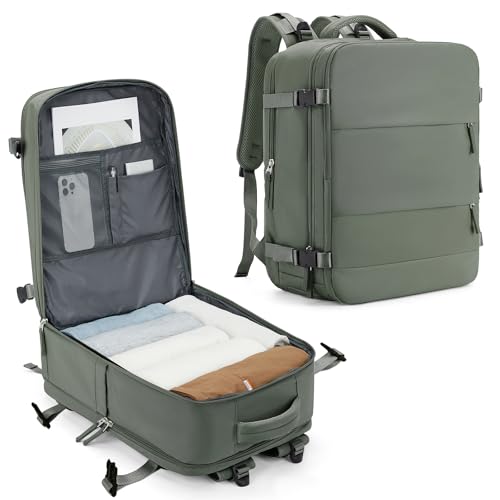 SZLX Mochila viagem cabine avião 40 x 20 x 25 mulher Ryanair bagagem de mão 45 x 36 x 20 Easyjet malas de viagem cabine para portátil 14 polegadas impermeável mala de viagem homem para trabalho