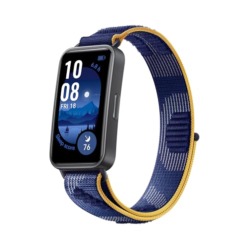 HUAWEI Band 10 Smartwatch, monitorização de atividade física com IA, análise do sono a nível profissional, VFC médio durante o sono e dados sobre o sonho, 14 dias, iOS & Android