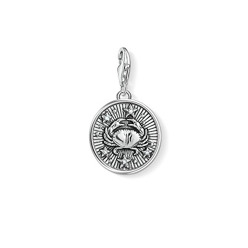Thomas Sabo - Coleção de signos do zodíaco prateados, gémeos prateados, TAMANHO ÚNICO, prata esterlina, Zircónia