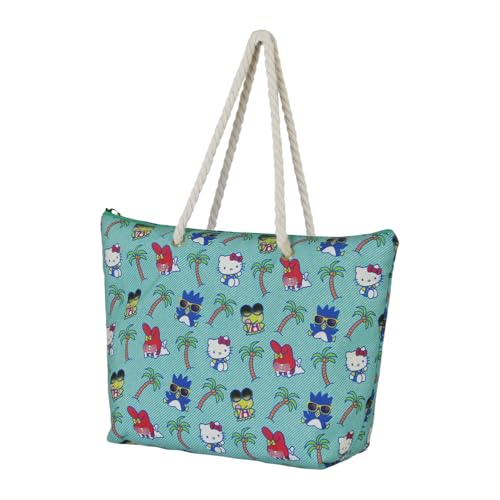 KARACTERMANIA Saco de praia Soleil Sanrio Soleil Beach Bag Sanrio unissexo adulto (embalagem de 1)