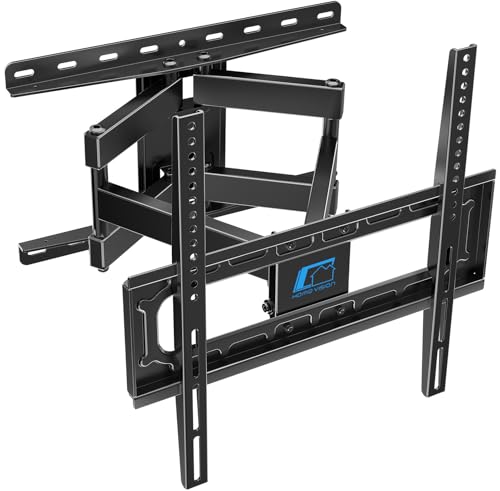 HOME VISION Suporte de parede rotativo e inclinável para TV de 26 a 65 polegadas, universal para ecrãs planos e curvas e monitores, MAX VESA 400 x 400 mm, até 60 kg