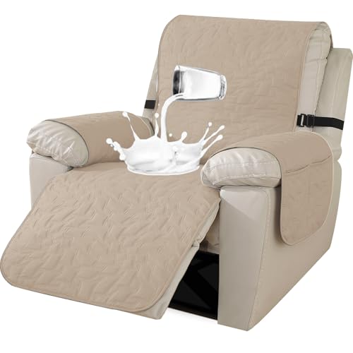 Ystyle Capa poltrona Relax recarregável, capa para sofá de 1 lugar impermeável, capa de poltrona recarregável, capa de poltrona, capa para sofá dobrável, capa de poltrona 1 lugar lavável (1 lugar,