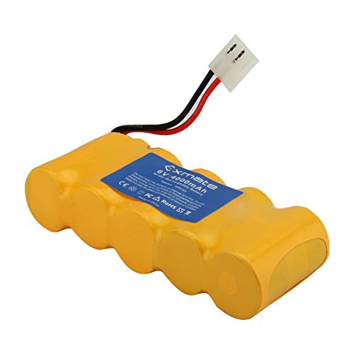Exmate Bateria de substituição 6 V 4000 mAh Ni-MH para Bosch SOMFY K8 / K10 / K12