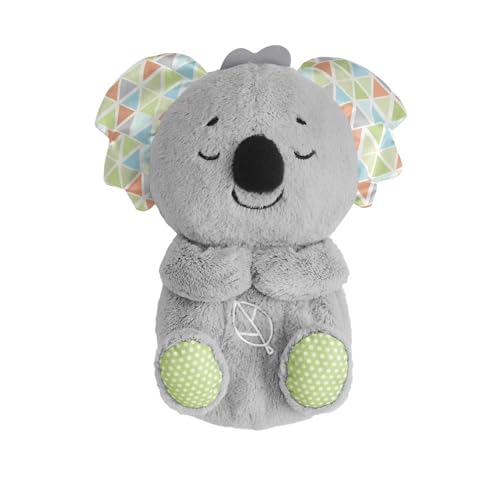 Fisher-Price Koala Hora de dormir, brinquedo de berço e peluche para bebé recém-nascido (Mattel HBP87)