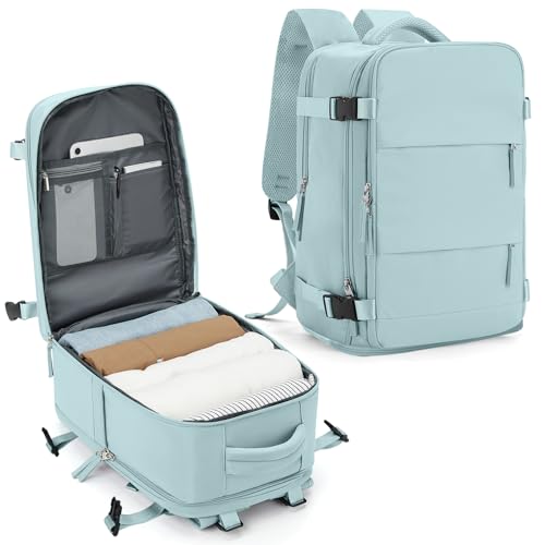 SZLX Mochila viagem cabine avião 40 x 20 x 25 mulher Ryanair bagagem de mão 45 x 36 x 20 Easyjet malas de viagem cabine para portátil 14 polegadas impermeável mala de viagem homem para trabalho