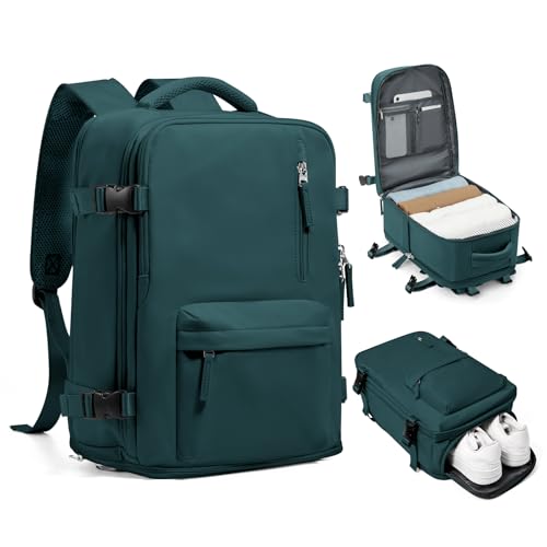 SZLX Mochila viagem cabine avião 40 x 20 x 25 mulher Ryanair mochila viagem a vácuo com bomba bagagem de mão 45 x 36 x 20 Easyjet mochila de caminhada mala para portátil impermeável homem com