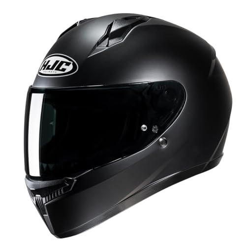 HJC, Capacete de motocicleta integral C10 Semi Flat Black, XL