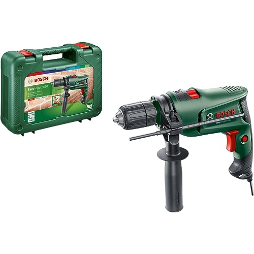 Bosch Home and Garden Broca de percussão elétrica EasyImpact 630, 630 W, em mala de transporte