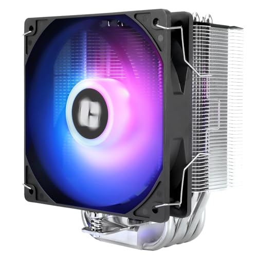 Thermalright Burst Assassin 120 SE ARGB - Refrigerador de CPU (6 tubos de calor, 12 cm, PWM, refrigeração de ar para CPU, tecnologia AGHP, para Intel LGA1851/1700/115X/1200&AM4/AM5, 148 mm de altura,