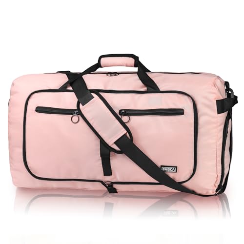 Fmeida Saco de viagem 65 L, Rosa claro brilhante, Sacos de viagem